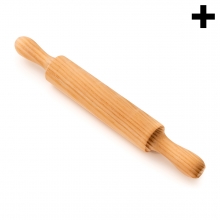 Imagen en la que se ve el plural del concepto rodillo de madera para amasar