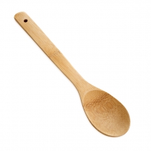 Imagen en la que se ve una cuchara de madera