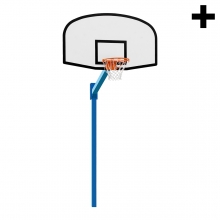 Imagen en la que se ve el plural del concepto canasta de baloncesto