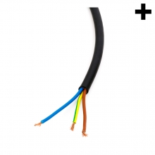 Imagen en la que se ve el plural del concepto cable