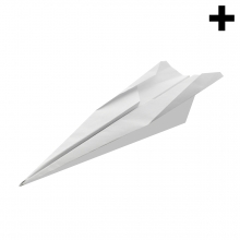 Imagen en la que se ve el plural del concepto avión de papel