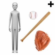 Imagen en la que se ve el plural del concepto jugador de béisbol