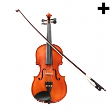 Imagen en la que se ve el plural del concepto violín