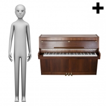 Imagen en la que se ve el plural del concepto pianista