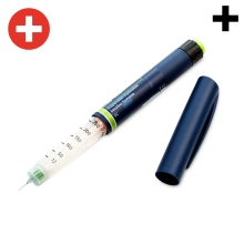 Imagen en la que se ve el plural del concepto bolígrafo de insulina