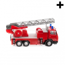 Imagen en la que se ve el plural del concepto camión de bomberos