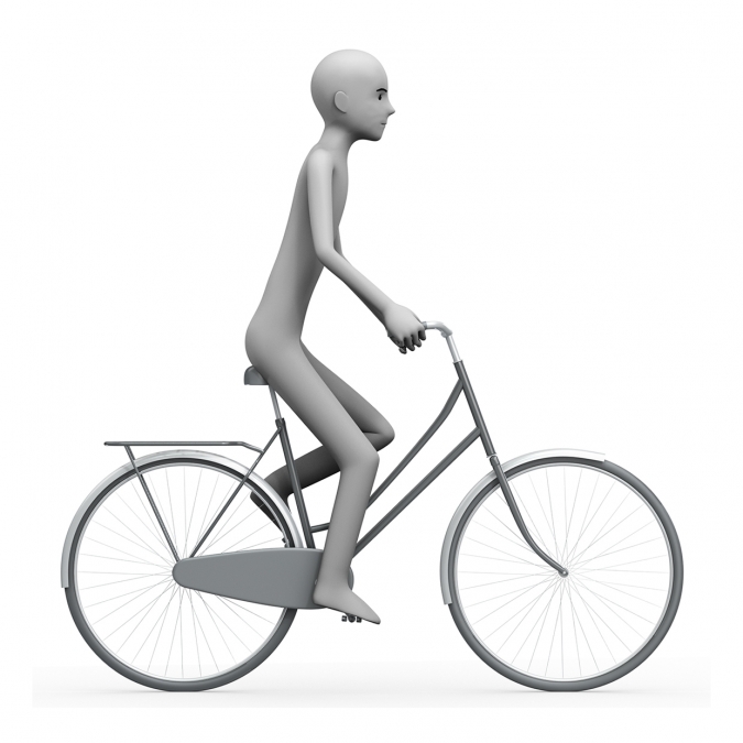 Andar en bicicleta #Soyvisual
