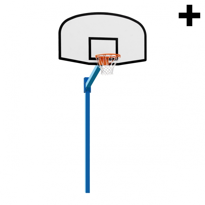 ¿Cómo se llama el palo de baloncesto